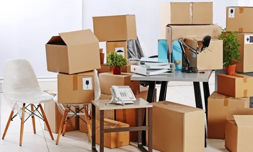 Professional office relocation and corporate shifting services by Hariom Packers and Movers